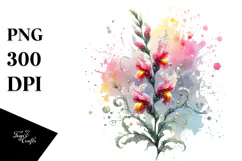 Snapdragon with Golden Insertions PNG Product Image 1