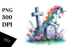 Vibrant Unicorn Clipart Product Image 1