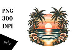 Sublimation Sticker Flower Clipart Product Image 1