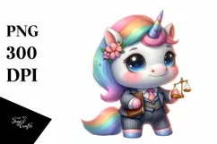 Style Watercolor Unicorn | Sublimation Clipart Product Image 1