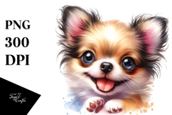 Baby Chihuahua with Big Eyes PNG Product Image 1