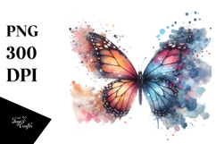 Butterfly Painting PNG Product Image 1