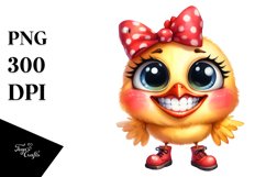 Expressive Chicken Clipart Product Image 3