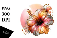 Glossy y Hibiscus, Transparent PNG Product Image 1
