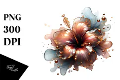Glossy y Hibiscus, Transparent PNG Product Image 1