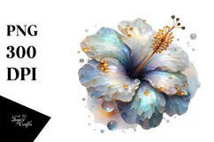 Glossy y Hibiscus, Transparent PNG Product Image 1