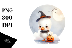 Cute Baby Swan Halloween PNG Product Image 1