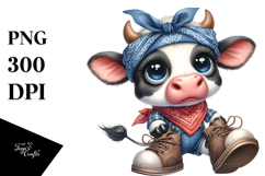 Cute Cow Clipart Product Image 1