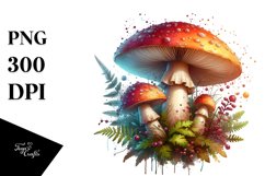 Detailed Glossy Mushroom Product Image 1