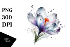 Abstract Crocus Clipart Product Image 1