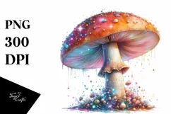 Detailed Mushroom, High-Res PNG Product Image 3