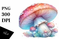 Detailed Mushroom, High-Res PNG Product Image 1