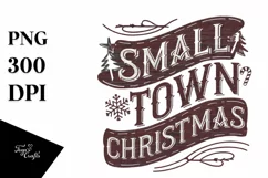 Small town Christmas Christmas Png Product Image 5