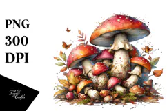 Detailed Mushroom, High-Res PNG Product Image 1