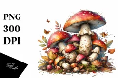Detailed Mushroom, High-Res PNG Product Image 3