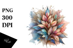 Stained Lobelia Clipart Product Image 3