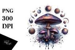 Glossy Mystic Celestial Mushroom Product Image 1