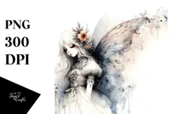 Washed Gothic Fairy, Transparent PNG Product Image 1
