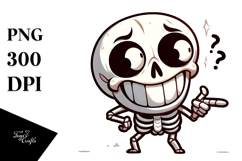 Silly Animal Skull with Sarcastic Eyes, Trending PNG Product Image 1