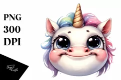Funny Baby Face Highland Cow PNG Product Image 3