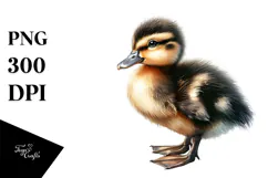 Cute Baby Duck PNG Product Image 1