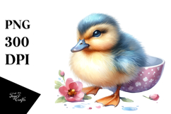 Cute Baby Duck PNG Product Image 1