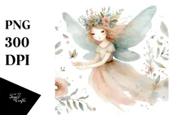 Whimsical Boho Fairy Design, Transparent PNG Product Image 1