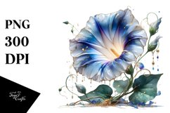 Glossy Morning Glory Material Clipart Product Image 3