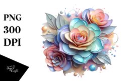 Shiny Camellia PNG Product Image 3