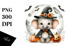 Retro Baby Elephant PNG Product Image 1