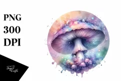 Detailed Mushroom, High-Res PNG Product Image 1