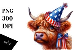Confused Highland Cow | Sublimation | Clipart Product Image 3