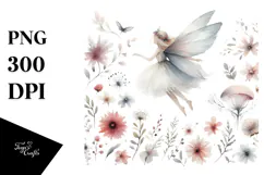 Whimsical Boho Fairy Design, Transparent PNG Product Image 1