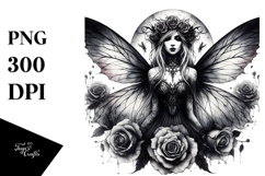 Vibrant Gothic Fairy PNG Product Image 1