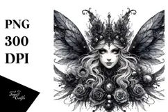 Vibrant Gothic Fairy PNG Product Image 1