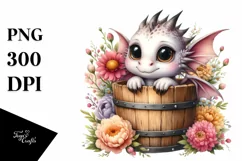 Cute Baby Dragon Hummingbird PNG Product Image 3