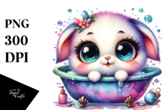 Crazy Baby Bunny with Bathtub Product Image 1