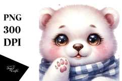 Cute Baby Bear PNG Product Image 1