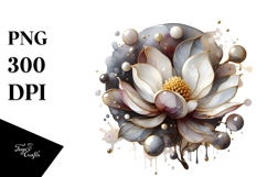 Abstract Magnolia, Transparent PNG Product Image 1