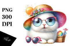 Colorful Cute Baby Bunny | Clipart Product Image 3