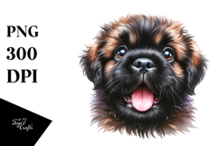 Happy Baby Bullmastiff, Transparent PNG Product Image 1