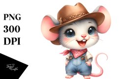 Expressive Baby Mouse Clipart Product Image 3