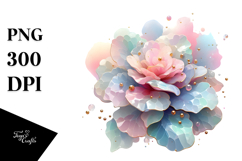 Glossy Begonia PNG Product Image 1