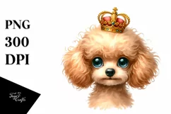 Funny Baby Poodle | Sublimation Clipart Product Image 3