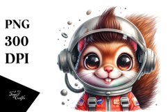 Cute Baby Squirrel with Goofy Smile, PNG Product Image 1