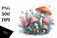 Detailed Mushroom, High-Res PNG Product Image 3
