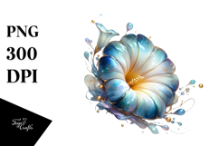 Glossy y Morning Glory, Transparent PNG Product Image 1