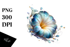 Glossy y Morning Glory, Transparent PNG Product Image 1