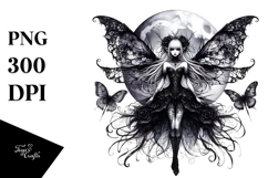 Vibrant Gothic Fairy PNG Product Image 1