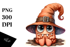 Funny Sitting Hat with Big Eyes | Clipart Product Image 1